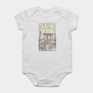 New York City Baby Bodysuit